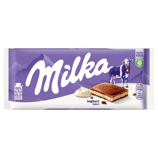Čok.Milka 100g jogurtová