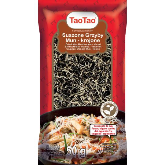 Hríb čínske Mun sušené krájané 50g Tao Tao