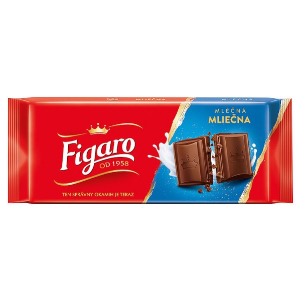 Čok.mliečna 80g Figaro