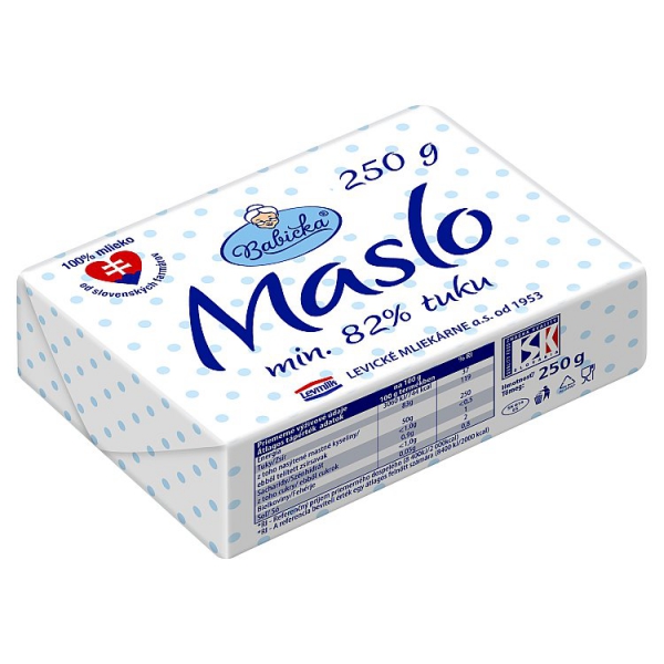 Maslo 250g Babička