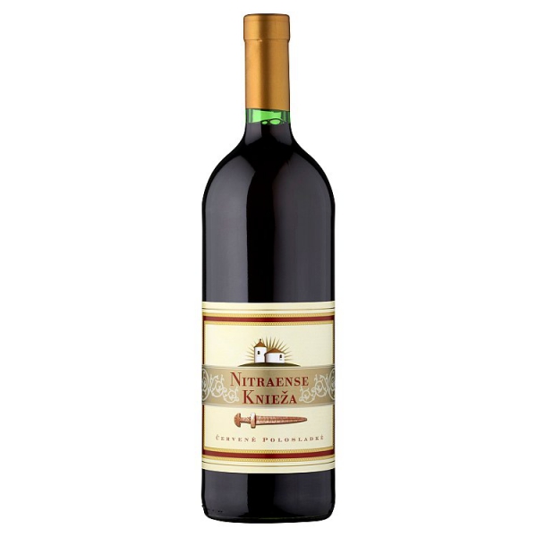 Víno Nitr.knieža 1L č.pol.
