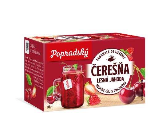 Čaj ovocný čerešňa lesná jahoda 36g P