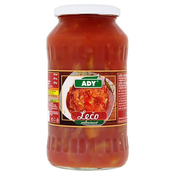 Lečo zelen.670gPP220g ADY