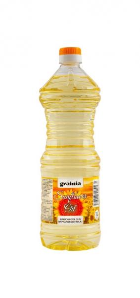 Olej slnečnicový 1L Grainia