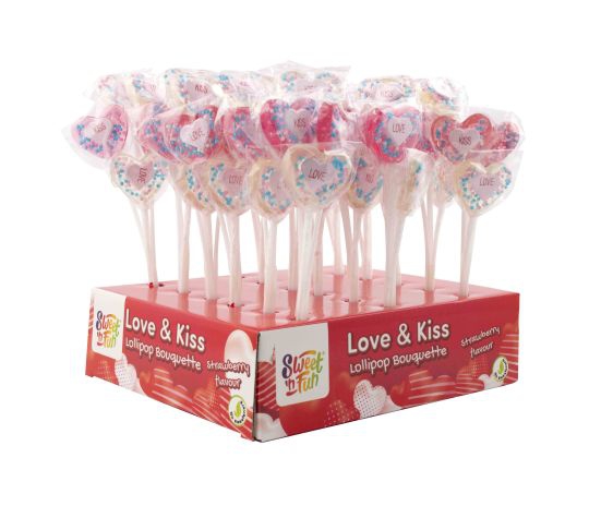 Lízatko Love kiss 4x10g MSI