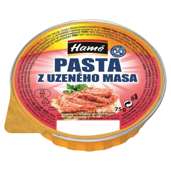 Pašt.past.z úd.mäsa 75g/Hame/